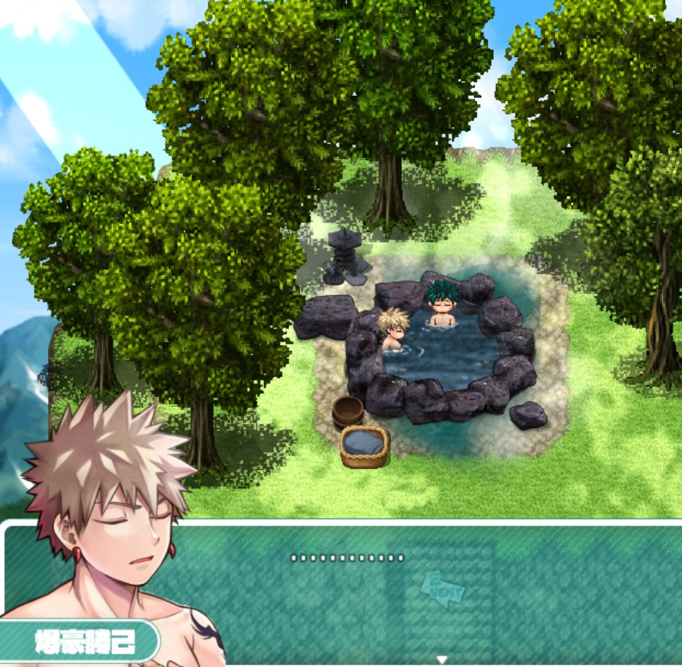 Color_Division's tweet photo. Excuse meeee?! Noguchi posts this just when yesterday they published a bkdk game with a similar ending lol. https://t.co/mVu2pjKgop
