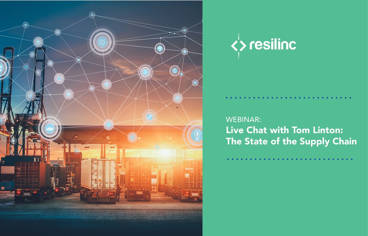 Resilinc's tweet photo. Join us Tuesday, April 6! We're discussing the state of the supply chain and what new scenarios you need to be aware of. 
https://t.co/Yit1GxdrOF https://t.co/tsAEogjgEX