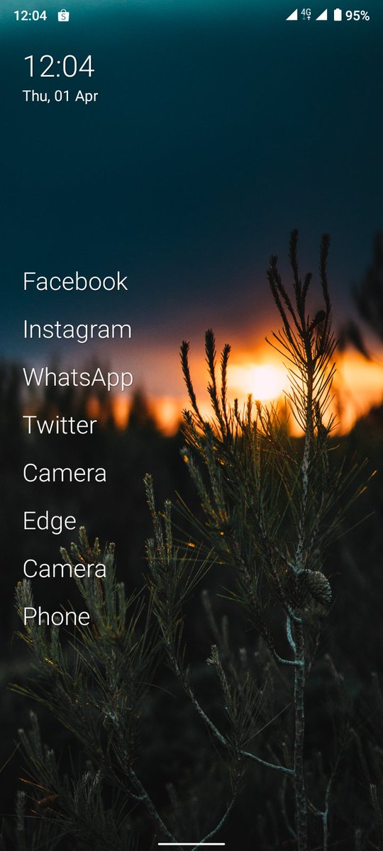 dramatisasinama's tweet photo. I just leave it here #Nokia5dot3 #Homescreen #nokiaandroid #Olauncher #nokia #pureview https://t.co/5CNwy0hYNI