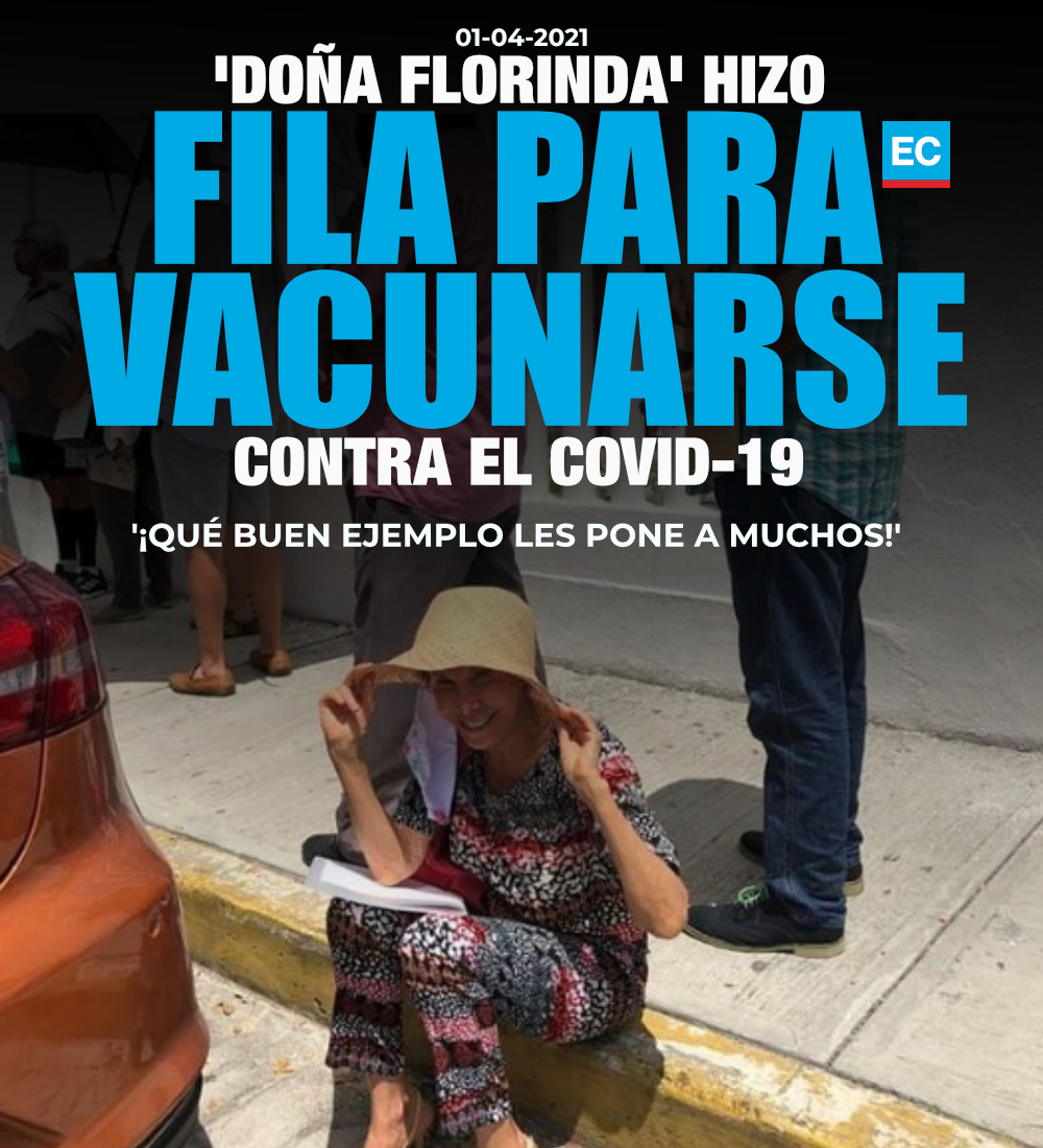 elcomerciocom's tweet photo. “Gran ejemplo”. La reconocida actriz Florinda Meza, fue aplaudida por miles de personas en redes al hacer fila para vacunarse contra el #covid19 » https://t.co/x5KLE7bwBb https://t.co/O67cw5UGOz