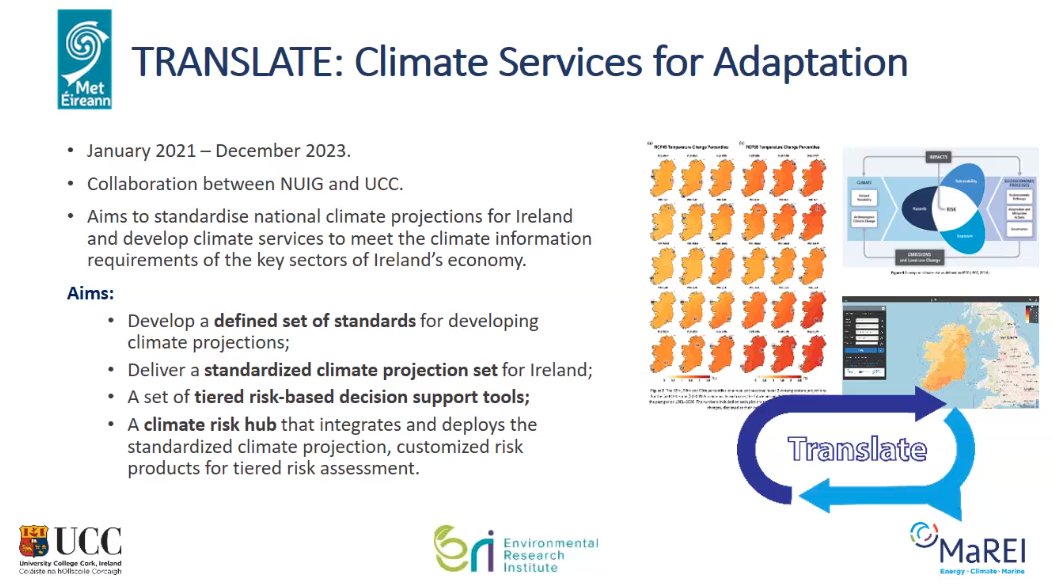 ClimateIreland's tweet photo. If you're participating in the @eriucc project 'showcase' event this afternoon and want to find out more about these two projects get in touch &amp; give @TalX2020 @ClimateNI @AdaptationScot a follow👈 https://t.co/WAxdIYmD9I