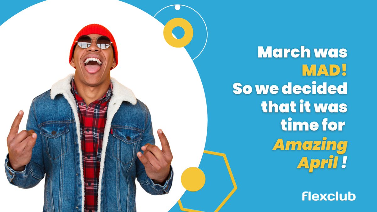 JoinFlexClub's tweet photo. Welcome to #AmazingApril

25% off the first 3 months of your subscription plus no joining fee.

What more? If you are 1 of the first 10 people to become a member you will win a @LiftAirlineSA voucher for all your flexible flying needs.

AMAZING right?

#LiveFlexibly #aprilfools https://t.co/P3MiVYdNSD