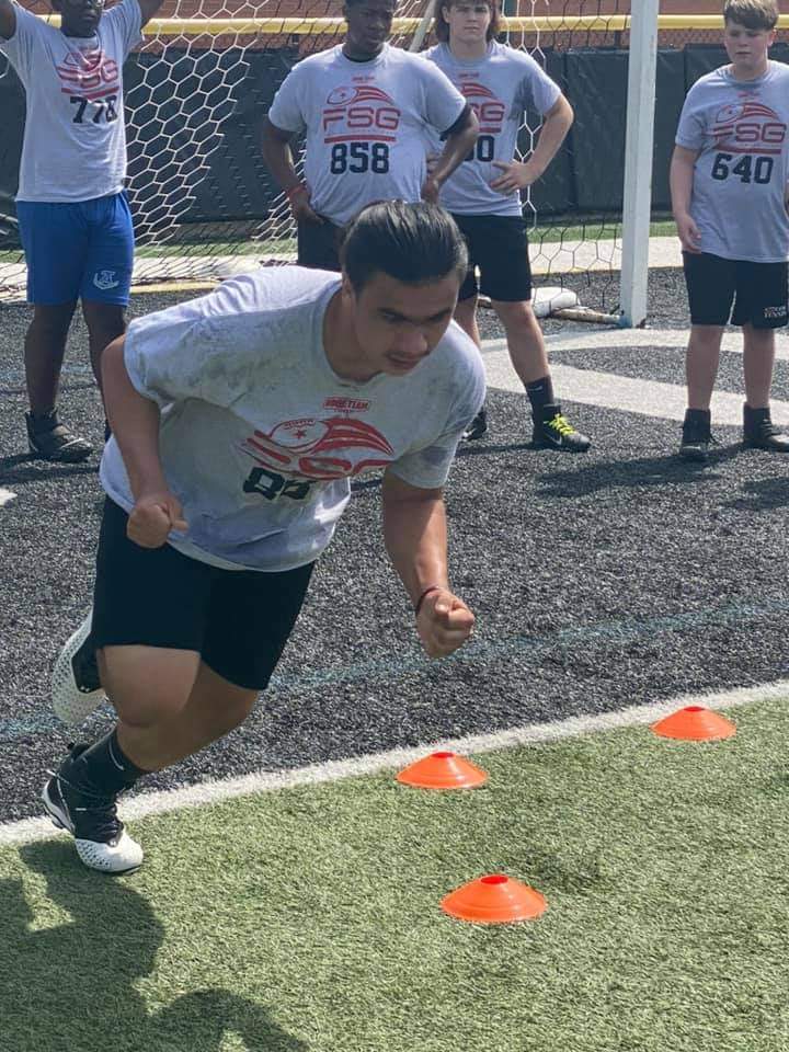 sealey_greg's tweet photo. Congrats Martin Trejo C/O 2025 Lanier County Bulldogs for making the Future Stars roster for Team Georgia 5 11" 207 lbs D-End.. Great kid that won't get out worked 💪🏽 @RecruitGeorgia @ExpoRecruits @GeorgiaFBScoop @247recruiting @UAFootball @LCfbRecruits https://t.co/VvRWMk3PbI