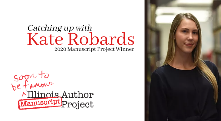 IndieAuthorProj's tweet photo. Catch up with 2020 #SoonToBeFamous Illinois Author Manuscript Project winner @Kate_Robards! 

Check it out:
https://t.co/vfv7iO2MiK

@STBFauthor @RAILSLibraries @BiblioBoard @IllLibraryAssoc 

#IndieAuthorProject #IllinoisAuthorProject #ILreads #ILwrites #TheFutureIsIndie https://t.co/tx7DojhDSa