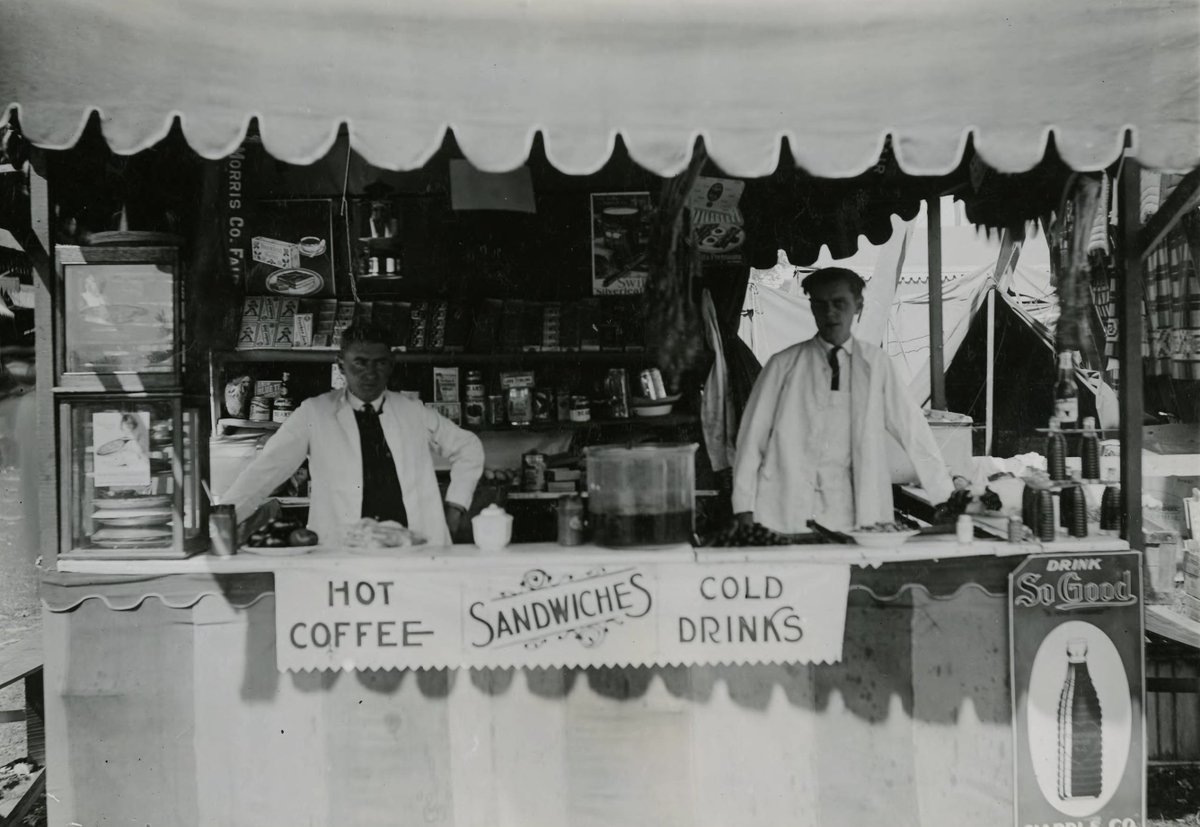 NJHistoryCenter's tweet photo. Our new "Scratch & Sniff" feature allows you to smell the past through our online photo archive!
Was funnel cake at the 1925 county fair as delicious as grandad says? Scratch & find out! Who knew fire in 1936 was lemon scented? My goodness that's a stinky horse!! #AprilTheFirst https://t.co/jH8EEws66P