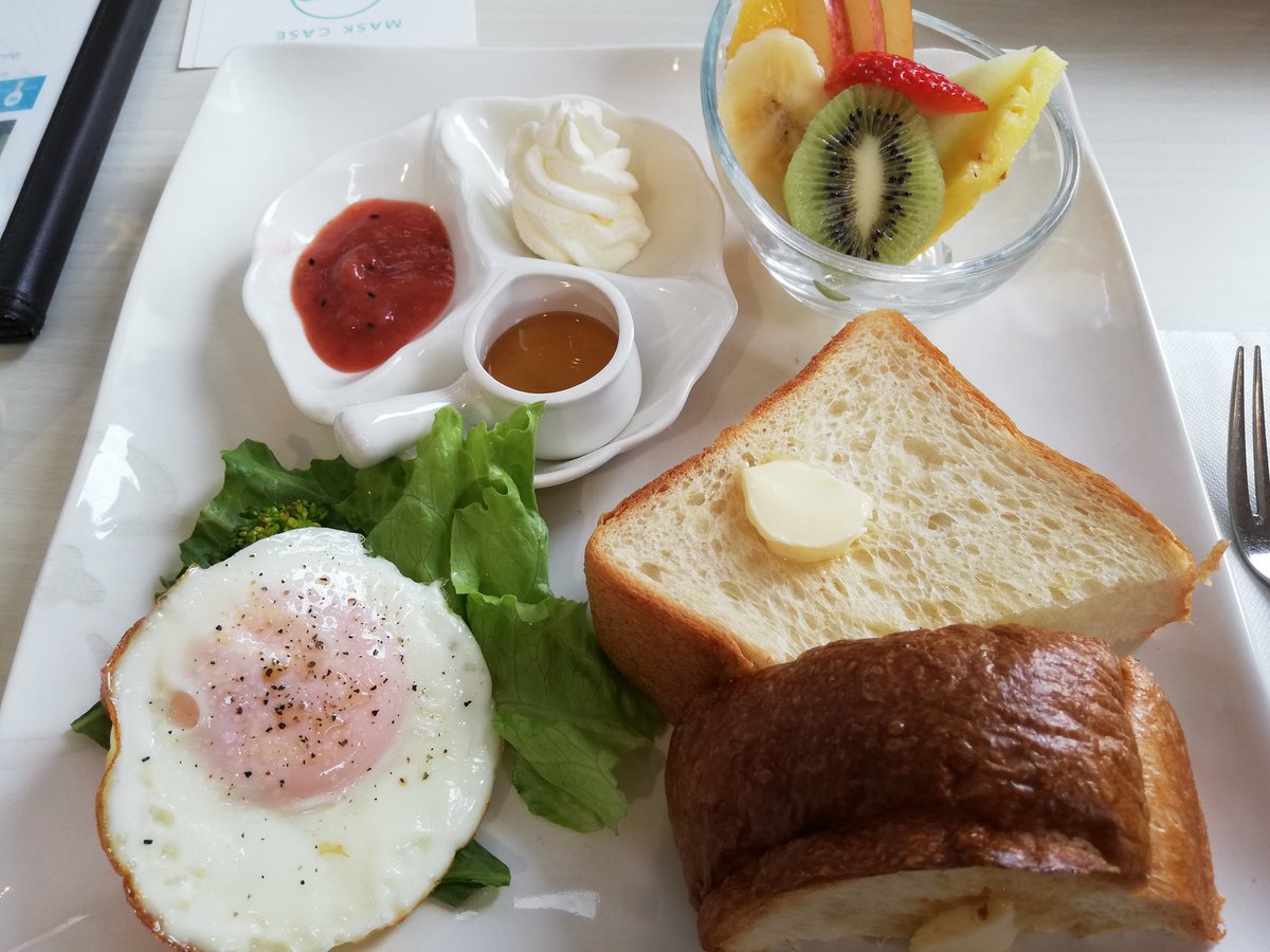 Hrm248's tweet image. ある日のモーニング
素敵💕