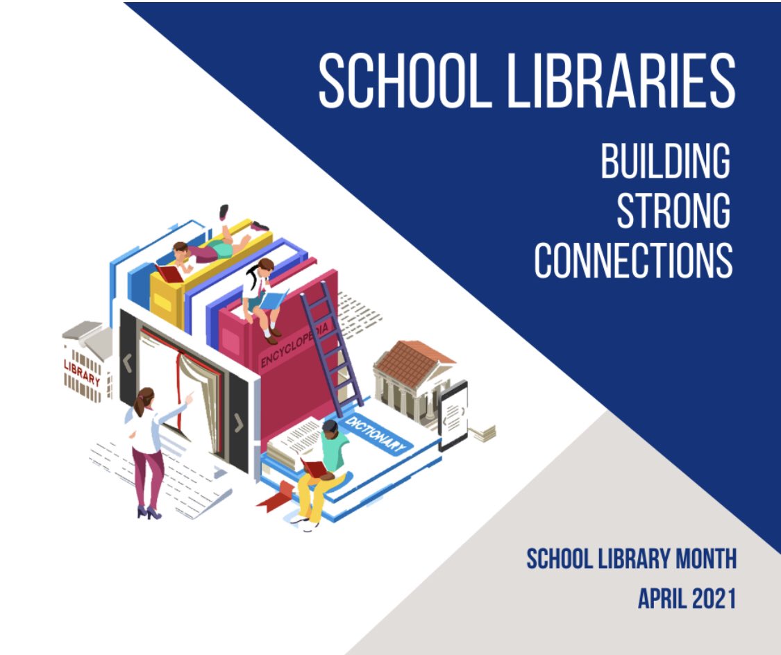 Did you know that today begins School Library Month?  Join our #HSElibs in celebrating!  We want you to get caught reading over spring break and share pics with us! Use #HSEreads and tag your school and/or library! <a href="/CREhseIN/">Cumberland Road Elementary</a> <a href="/khickslms/">Mrs. Hicks (CRE Library)</a>