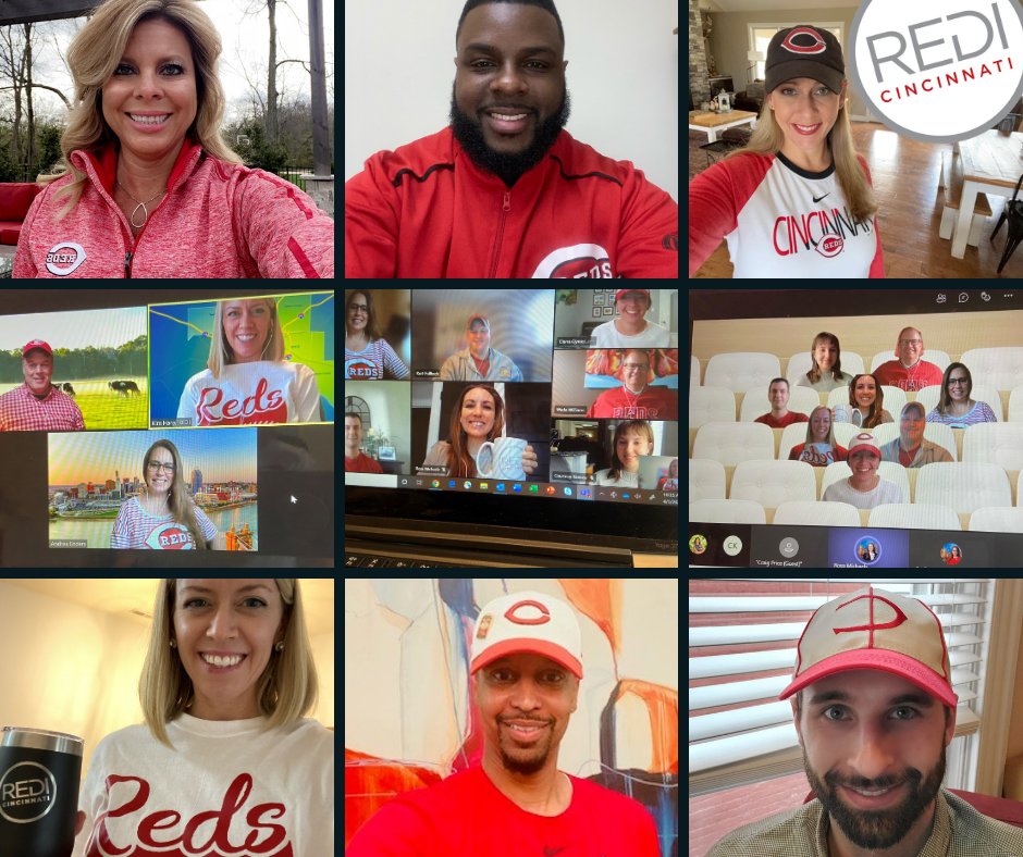 ⚾️ Are you REDI for some baseball? We sure are! It’s #OpeningDay over here in the #CincyRegion and the <a href="/Reds/">Cincinnati Reds</a> have the REDI Cincinnati team's full support! #RedsOpeningDay