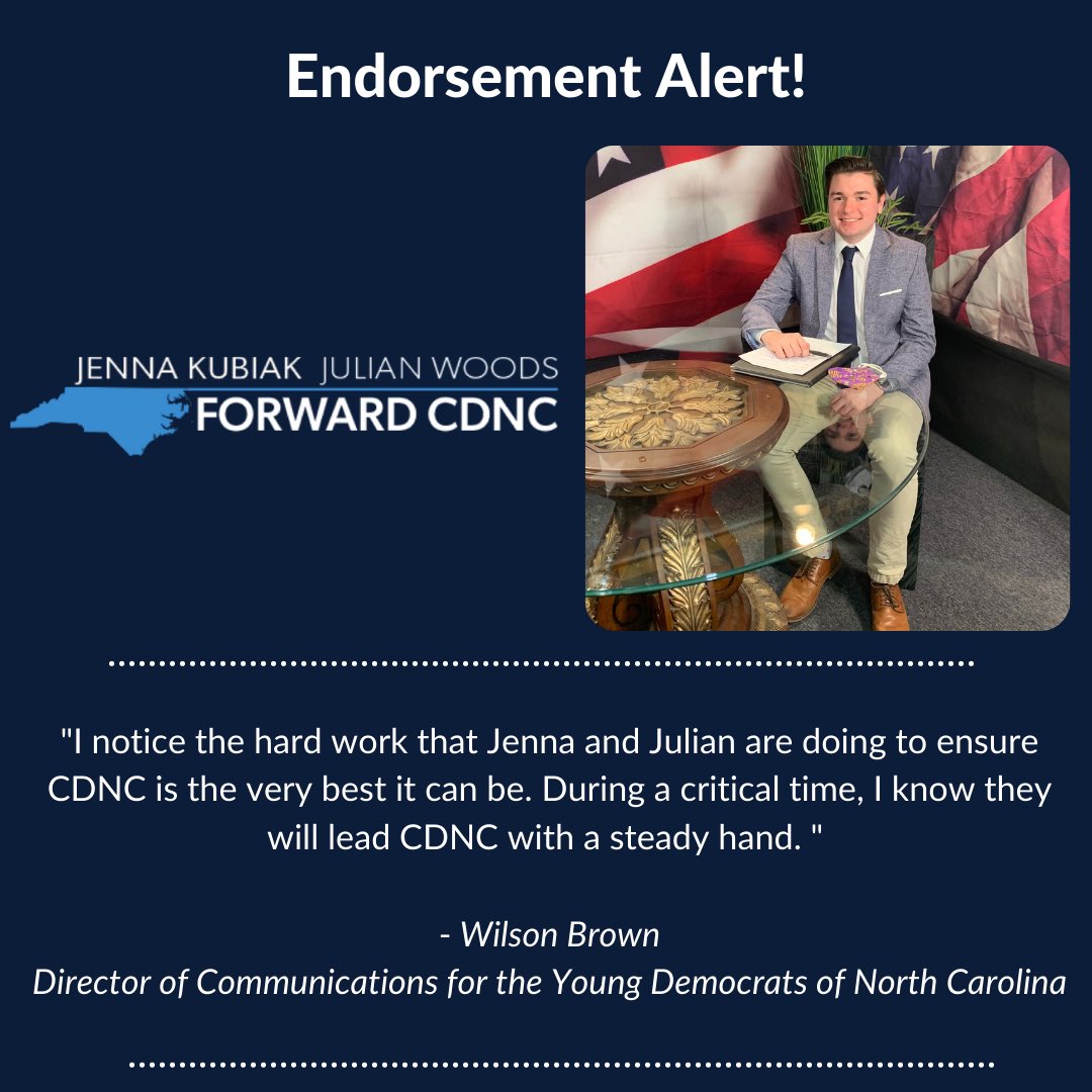 Thanks for showing your support! <a href="/CarlosFMcKnight/">Carlos McKnight</a> <a href="/WilsonBrownNC/">Wilson Brown</a>