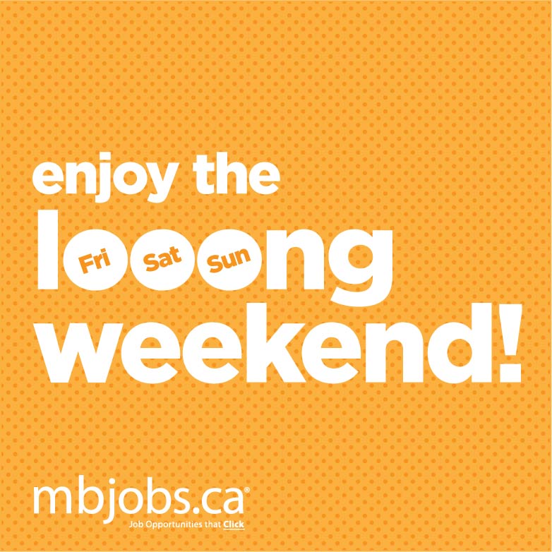 Who is excited about the long weekend? Our office will be closed on Friday, hope you all enjoy a long weekend..
