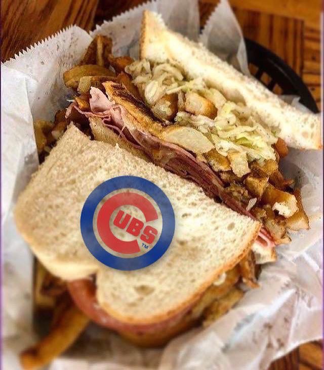 Happy #OpeningDay!! Grab a Luckys, enjoy the taste of #Wrigley! Swing by our pick up window &amp; grab an overstuffed sammie on your way to or from #WrigleyField!
#Pickup &amp; #delivery from 12pm today. Call 773.549.0665 or use <a href="/UberEats/">Uber Eats</a> or <a href="/Grubhub/">Grubhub</a>!  #openingday #cubtogether #cubs