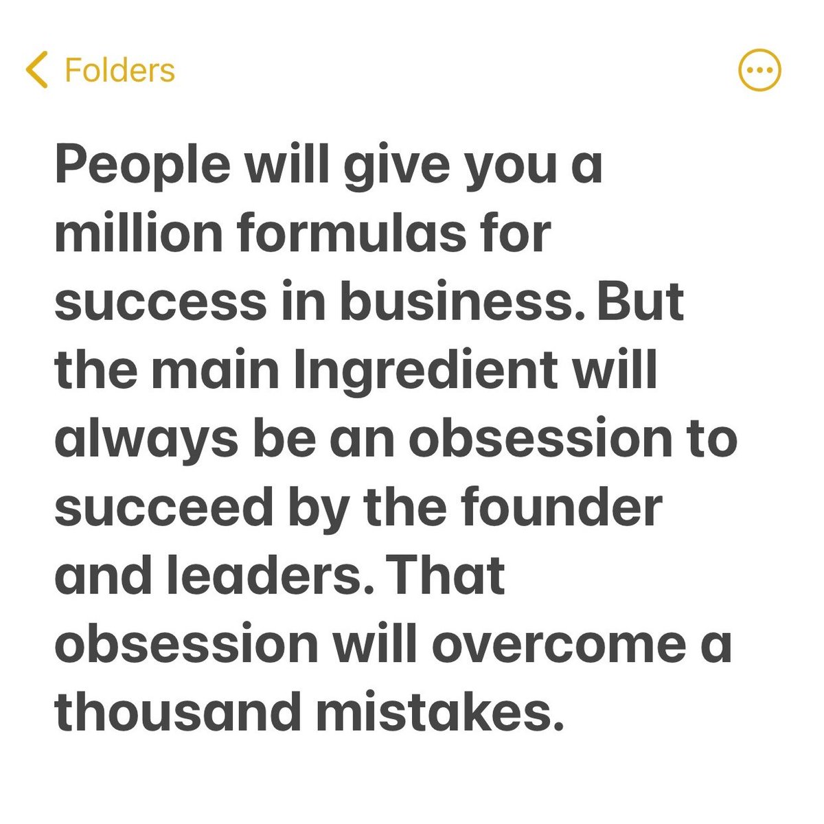 donaldmiller's tweet photo. An obsessed leader doesn’t guarantee a win, but a leader who is not obsessed definitely guarantees failure. https://t.co/QNmdIBDPQt