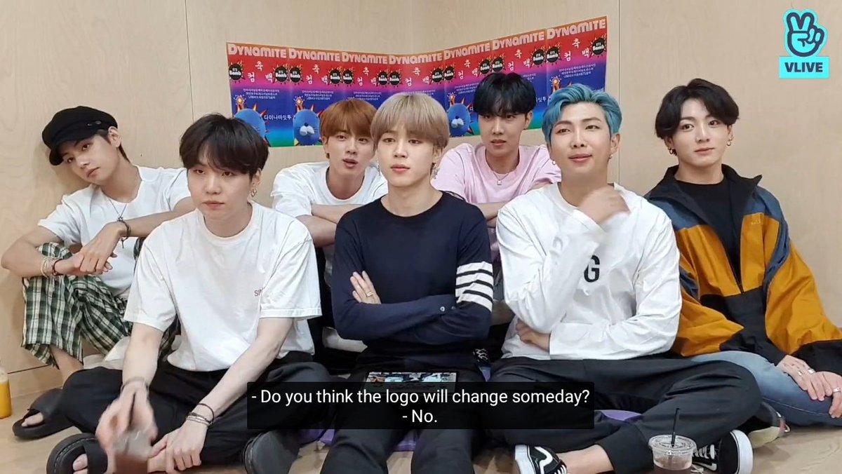 vbbangtn's tweet photo. seokjin: "do you think the logo will change someday?"
jimin: "no."

PAIN https://t.co/tQt8Zj1Rxv
