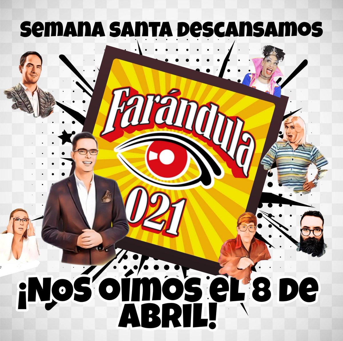 Horacitu's tweet photo. Por la semana santa, no habrá episodio nuevo de @Farandula021 porque no podemos bajar al averno. Pero pueden aprovechar para ponerse al corriente
Spotify https://t.co/DCxdoZC9gB
Apple https://t.co/bSU2UbKXbt
Amazon https://t.co/6D2UpxhaLM https://t.co/X5BaEOoWia