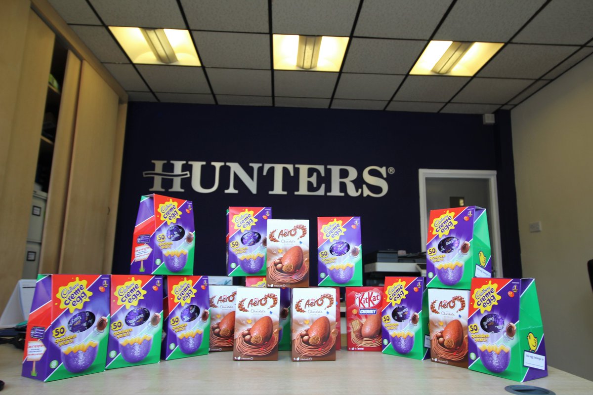 Hunters_M22's tweet photo. Spreading the Easter spirit in the Hunters South Manchester office...

Happy Easter to all of our tenants, landlords, buyers and vendors and enjoy the long weekend! https://t.co/oC8CiDBKC2