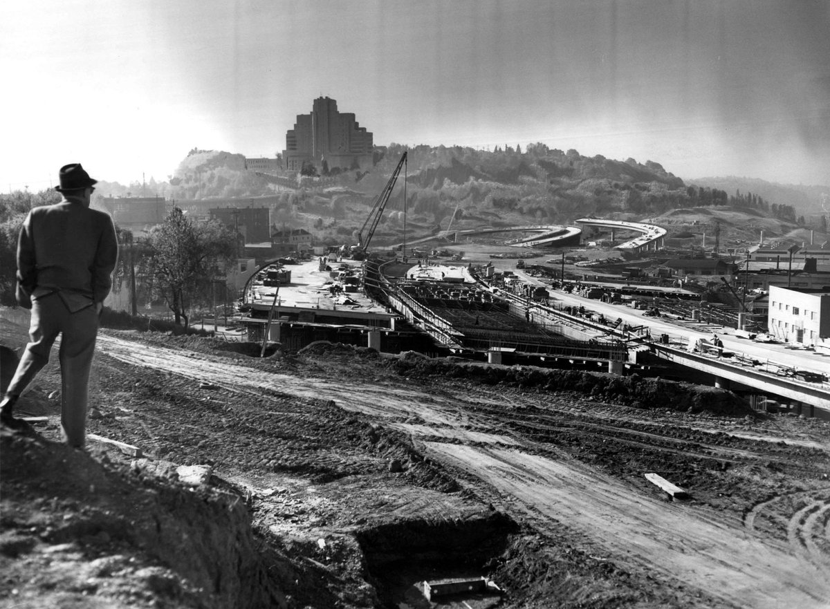 demolishing a huge swath of the International District for I-5