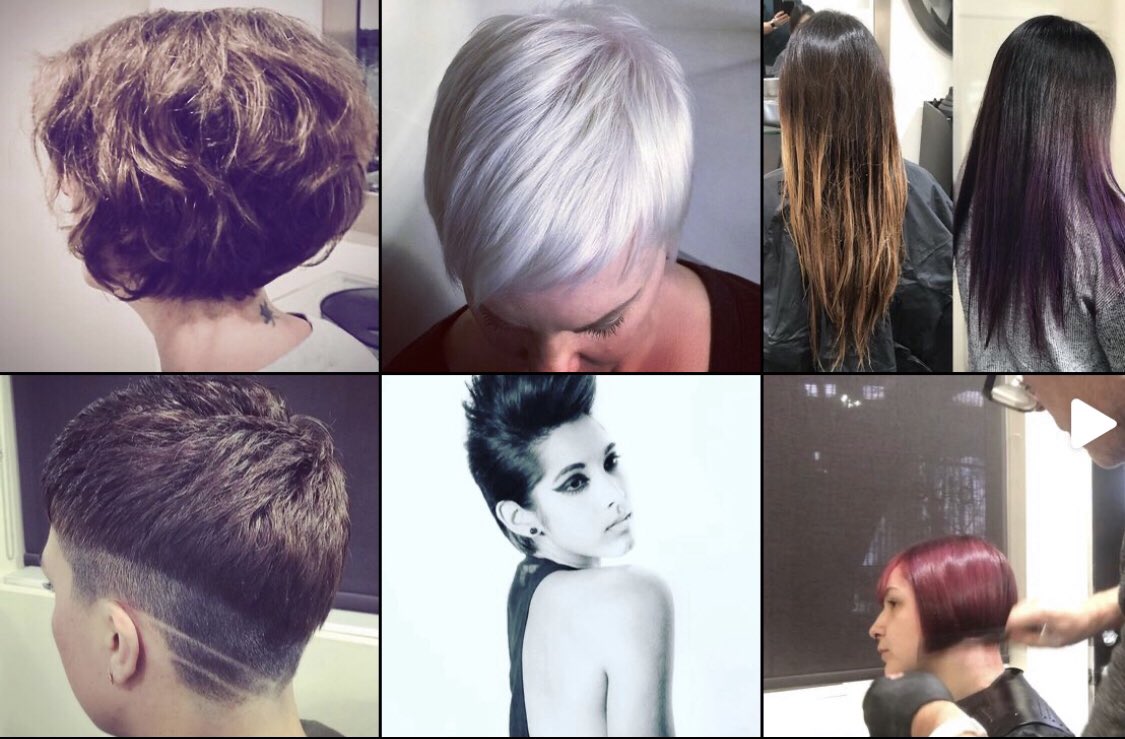 Blue Chair Salon does a variety  of fashion styles.