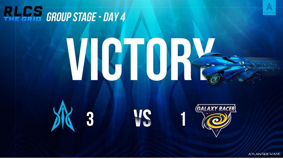 AtlantideWave's tweet photo. π #TheGrid π
YES ! Le premier objectif de la journΓ©e est validΓ© contre @GalaxyRacerDxb sur #RocketLeague ! β
#WaveIsComing π #IsAGiroud ! https://t.co/YT5LGmC8H6