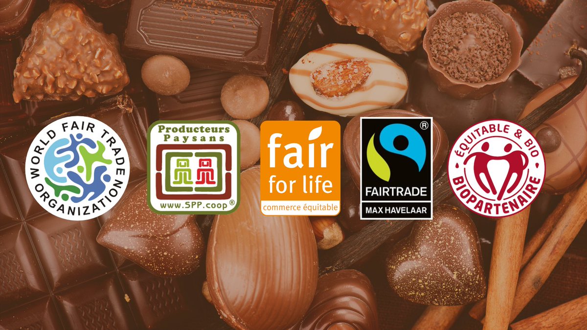 EquitableFrance's tweet photo. La consommation de chocolat connaît un bond chaque année en France. Comment s'assurer de déguster du chocolat éthique ? @ID_LinfoDurable rappelle que les labels de #CommerceEquitable aident à y voir plus clair dans l'offre de chocolat ⤵️
https://t.co/iNlv8EjFLv https://t.co/VmGeddGeK5