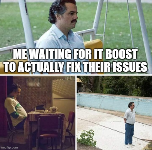 NologyAndStuff's tweet photo. @ConnectWise @CW_Status @ITBoostInc Seems like ever since our switch to IT Boost this is my life now https://t.co/jypRBBBSVP