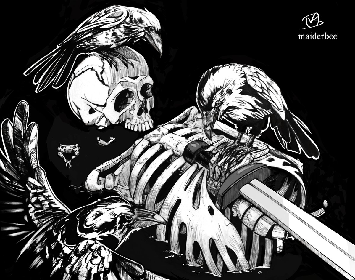 maiderbee's tweet image. Some inks.✨