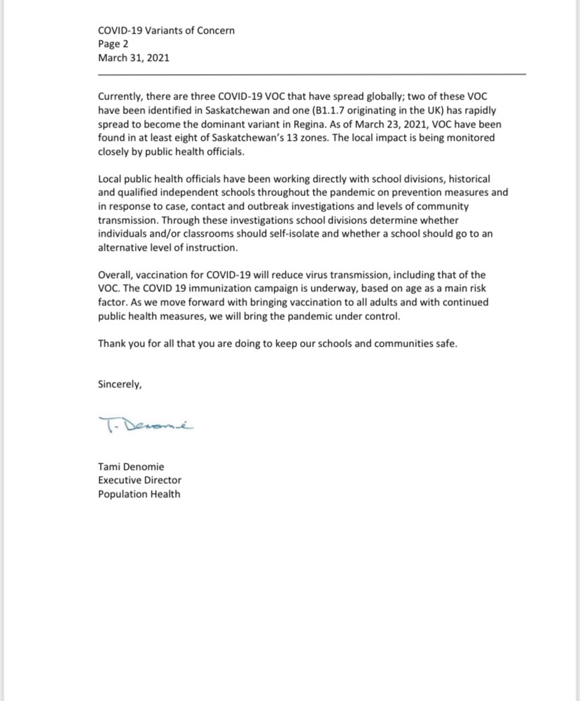 Updated information from Director of Education <a href="/TonyBaldwin36/">Tony Baldwin</a> and Board Chair <a href="/SkPortlife/">Robert Bachmann</a>.  We’ll be in touch if anything changes!
