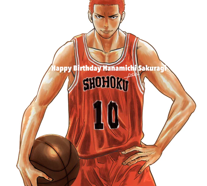 Happy Birthday, Hanamachi!!!
#桜木花道生誕祭2021 