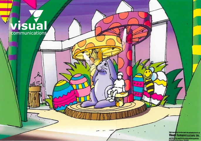 Who misses hand sketches? This Visual #TBT goes way back (done for a children's hospital) and captures the spirit of the season.  Hope you all have an eggcellent weekend.