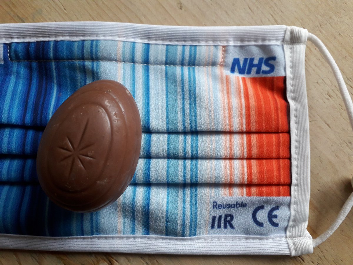 #FacemaskTuesday on a Thursday
Something to make you cry into your creme egg.
This week the NHS in England breathed through 38,192,970 single use facemasks through   bringing the total to 1,579,331,072 binned in this pandemic to date
#ChooseToReuse #BanSingleUse #ReusableTypeIIR