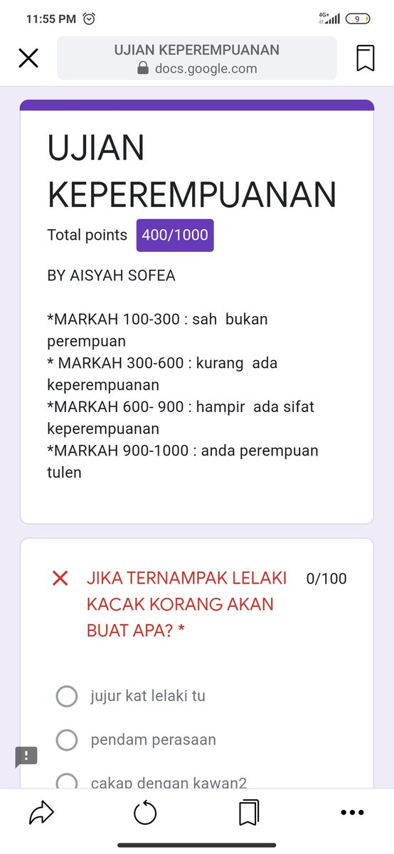 Ujian Keperempuanan / Ujian Permainan Untuk Kanak Kanak ...