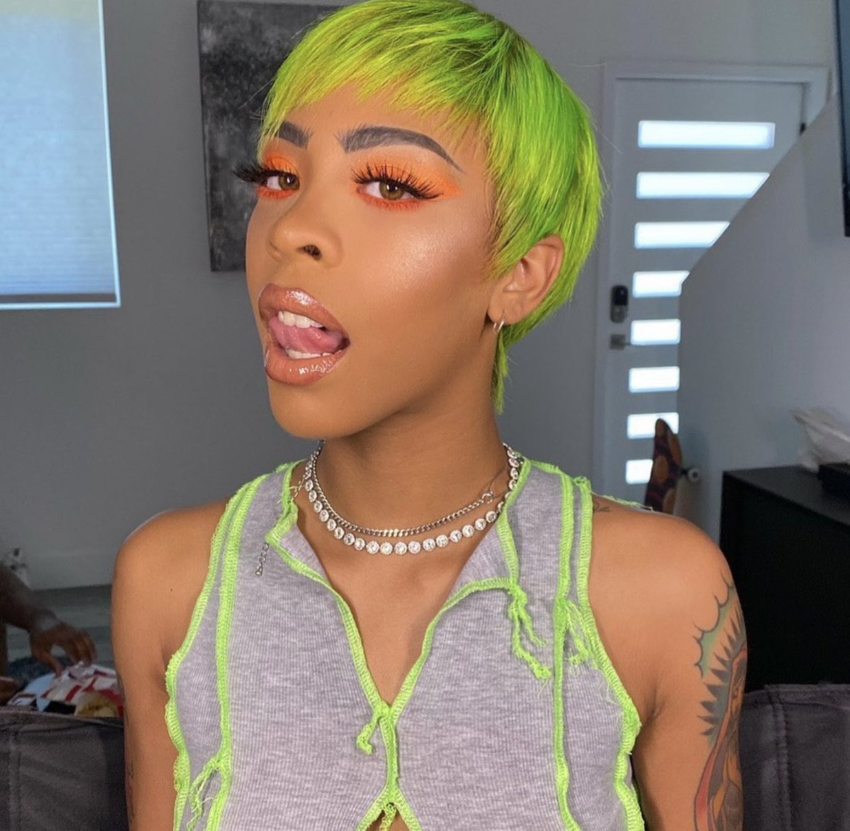 XoBlaque's tweet photo. @Rico_nastyy appreciation post for your timeline 💕 #BombBlackGirl https://t.co/Te7MunrPDw