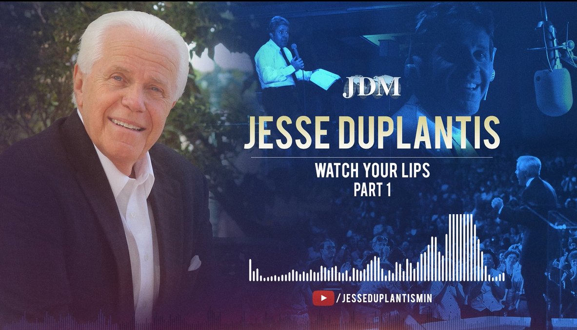 Jesse Duplantis on Twitter: "Your lips have GREAT POWER! They produce