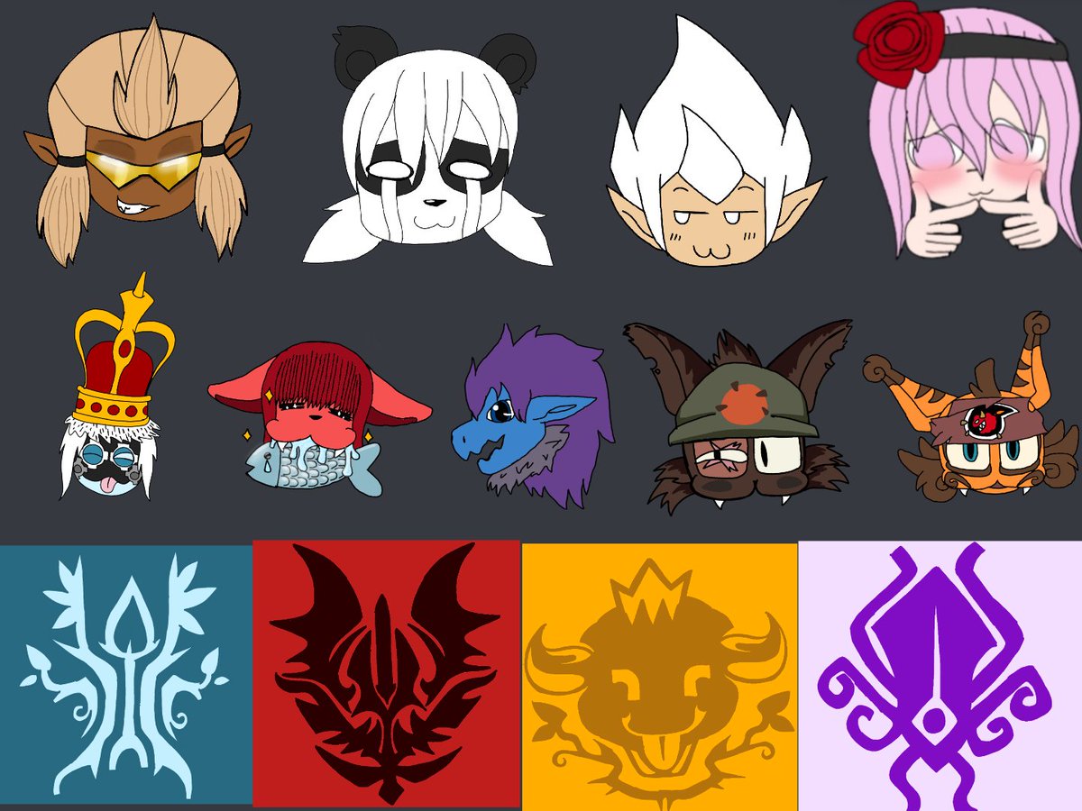 Demon_Fox_Freak's tweet photo. Just a few Emoji's i've made for my Discord Community. 👀
#emoji #WAKFU #discord #art #digitalart #iop #dofuspets #osamodas #huppermage #pandawa #xelor #ecaflip #bonta #brakmar #amakna #sufokia #discordemojis #discordcommunity https://t.co/F9aLhSgL4L