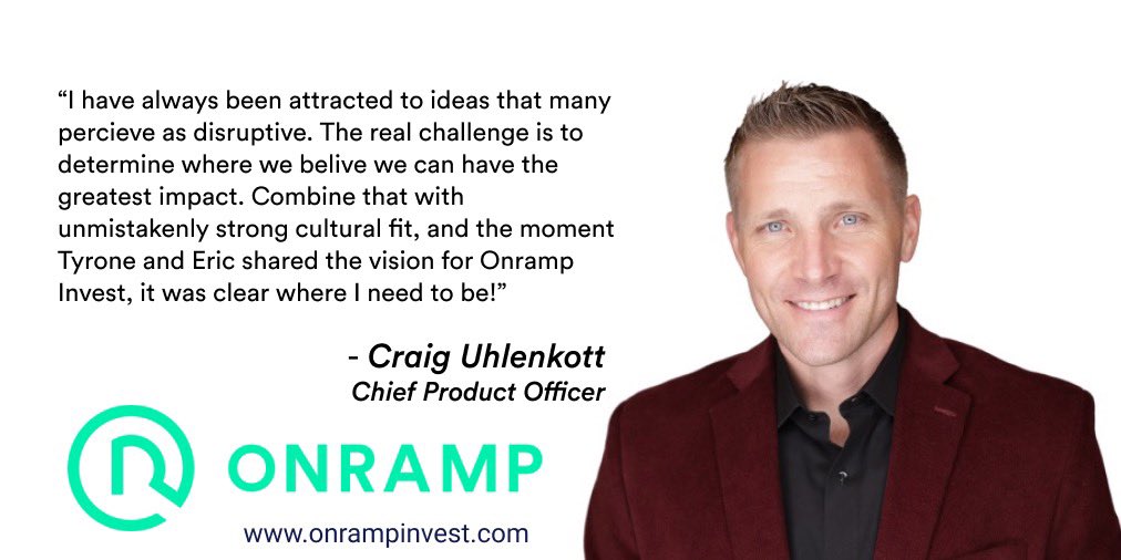 .<a href="/Craiguhlen/">Craig Uhlenkott</a> as our Chief Product  Officer.