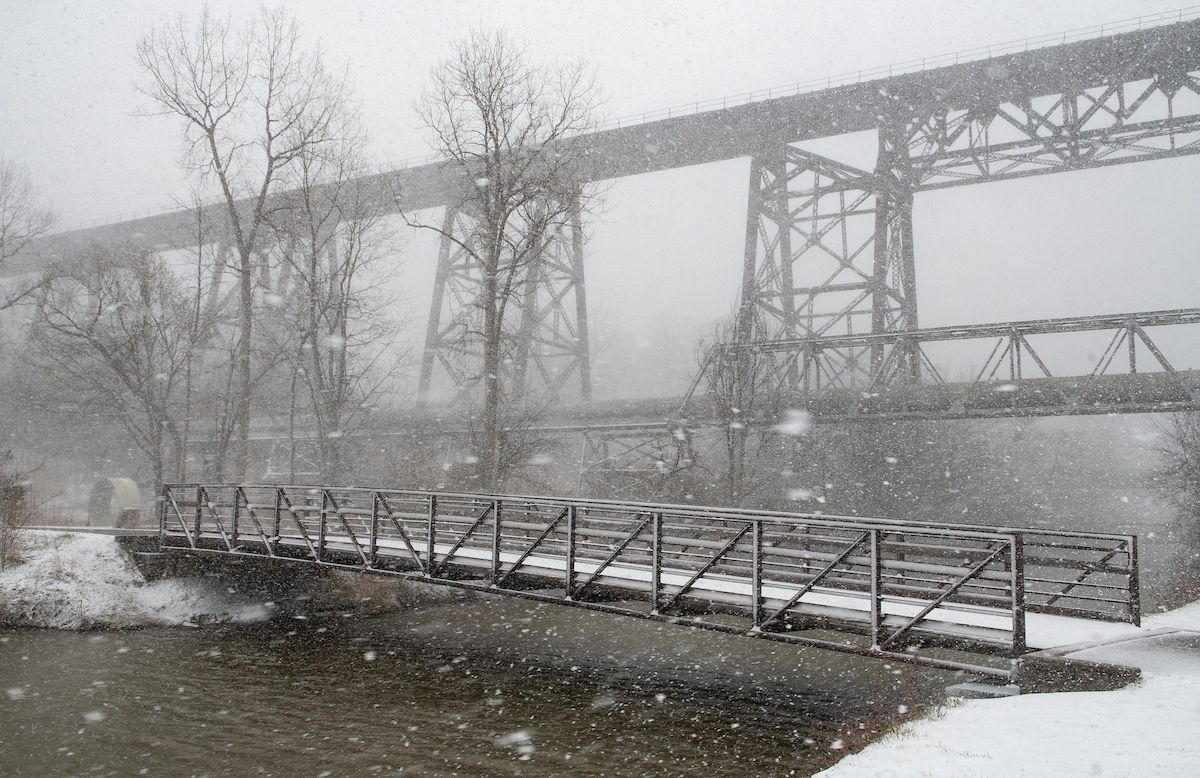 clevemetroparks's tweet photo. Very funny, April! Ohio &amp; Erie Canal Reservation April 1, 2021. #AprilFoolsDay https://t.co/QzkO4gXPjx