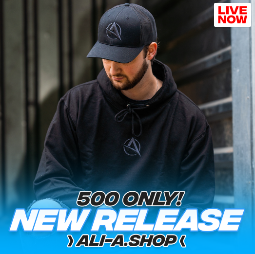 OMGitsAliA's tweet photo. New Black logo hoodies + hats are LIVE! 🚨

✅ 500 Hoodies ONLY!
✅ 3 Winners get to play Fortnite with me!

👕 Get one now: https://t.co/FsRy3lFJj3

Let me know if you pick one up! 😄 https://t.co/ZtCMtdXEAy