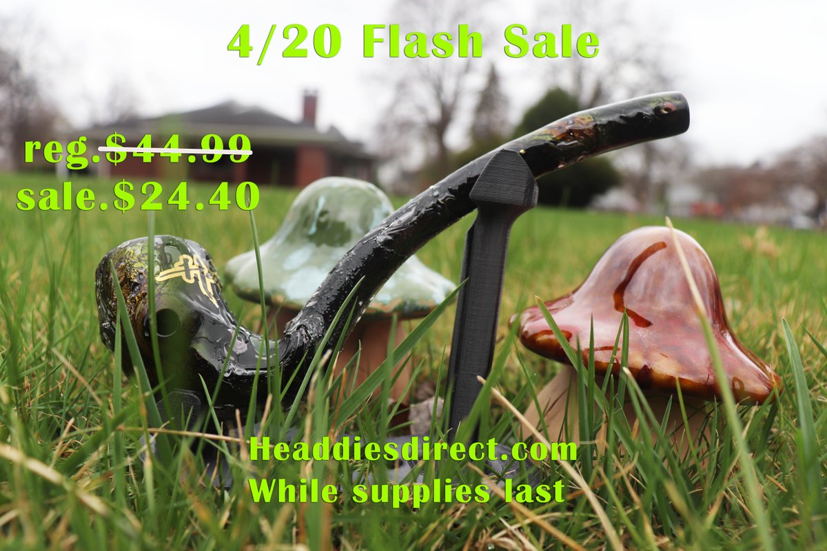 Headdies's tweet photo. Day 1️⃣ of the Headdies Direct ⚡Flash Sale ⚡starts now from 12pm to 12am  get our green as 💴 gandalf for the extremely 😱 low price of  $24.40 while supplies last 
https://t.co/uHDFWuNm01 https://t.co/tOTe3lDEpC