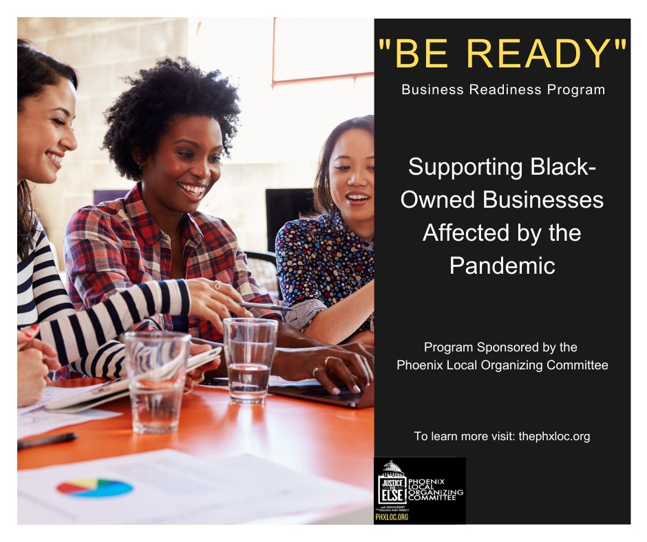 The #PHXLOC has developed a new program for the purpose of providing direct support to underserved microenterprise businesses in the Phoenix Metro South Area.  --To learn more &amp; sign up for the program, please visit: thephxloc.org
#BEREADY #entrepreneurship