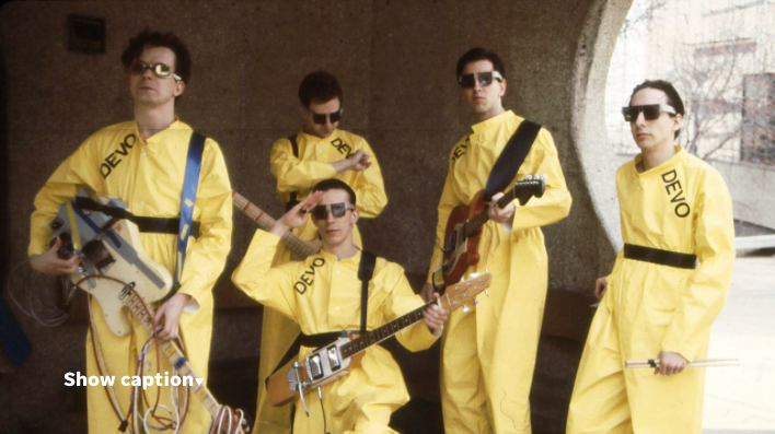 satincowboy's tweet photo. It's #devoday!  Stop by https://t.co/VxKGf19RXj &amp; vote for @DEVO to finally be included in The Rock &amp; Roll Hall of Fame. #DutyNowForTheFuture https://t.co/4l7y97YVdG