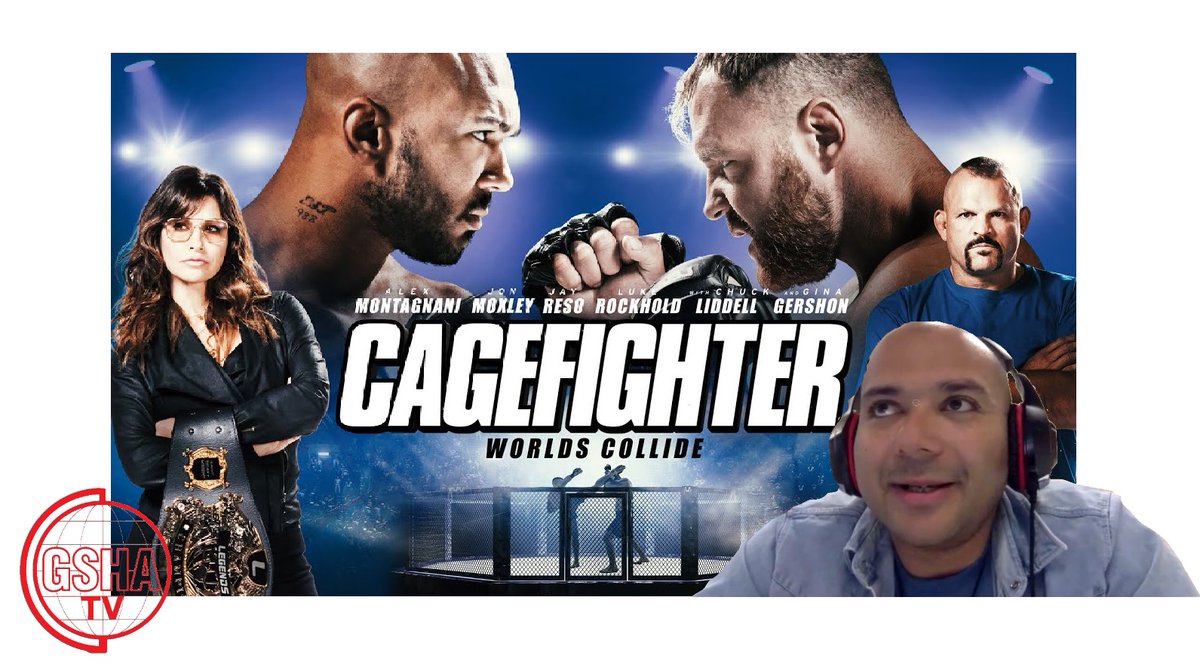 GSHA_official's tweet photo. Check out #GSHAtv Conversation with Jesse Quinones, #filmmaker of @CagefighterMov starring Cast @alex_montagnani | @JonMoxley | @Christian4Peeps | @chuckliddell | @lukerockhold | @realginagershon || @sputzlocher &amp; @sarashaak 🎞️📽️
https://t.co/08JbpBLsUE  | #MMA #ProWrestlin https://t.co/xjI1mQhsh3