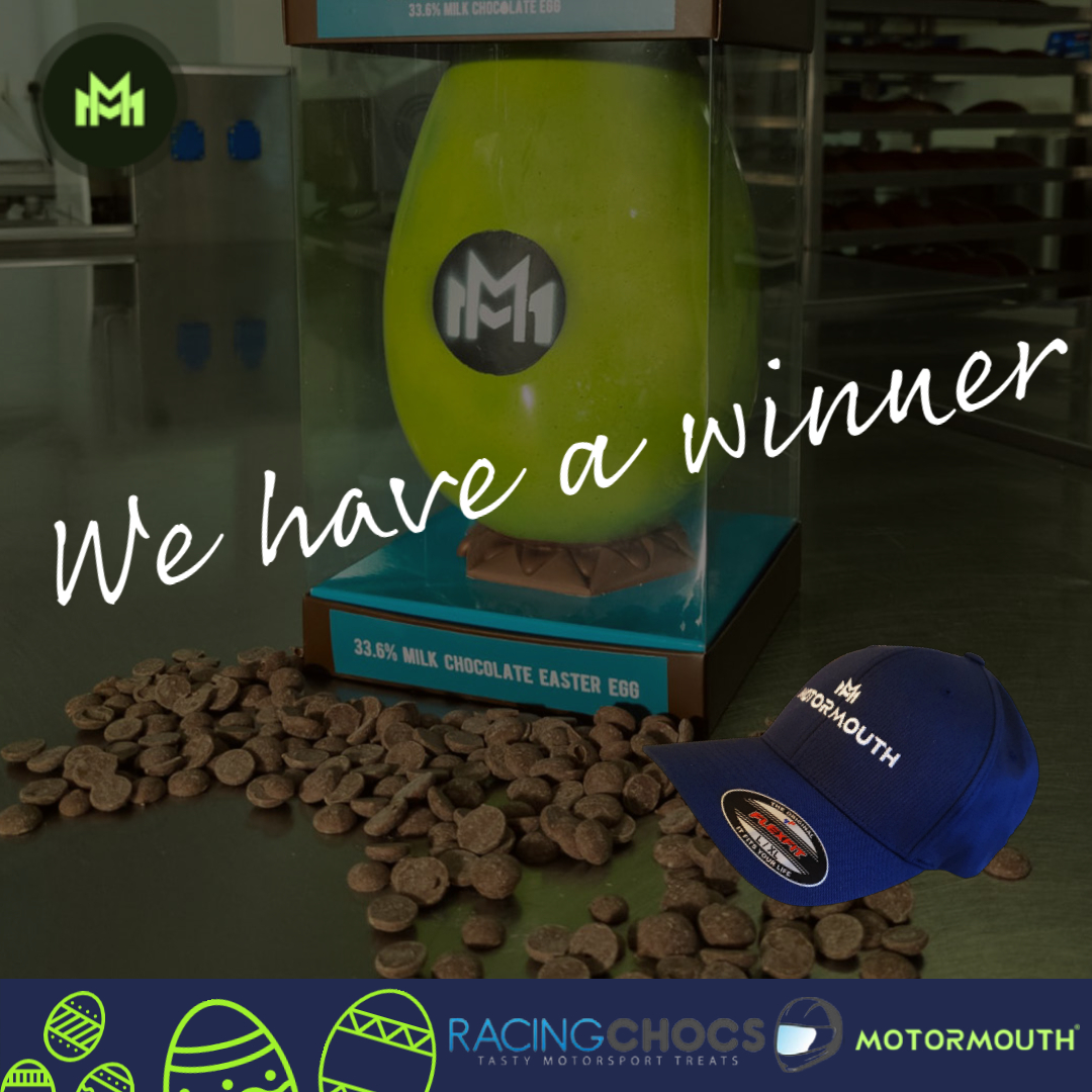 The MotorMouth Podcast (@motormouth_) on Twitter photo πΌππΏ πππ ππππππ ππ...
π <a href="/kellypicken/">kelly picken</a> π
Congratulations, you've bagged yourself an exclusive MotorMouth designed chocolate egg from <a href="/racingchocs/">Racing Chocs</a>, as well as on of our signature baseball caps! π₯π§’
We'll be in touch via email shortly. π
#easter #competition πΌππΏ πππ ππππππ ππ...
π <a href="/kellypicken/">kelly picken</a> π
Congratulations, you've bagged yourself an exclusive MotorMouth designed chocolate egg from <a href="/racingchocs/">Racing Chocs</a>, as well as on of our signature baseball caps! π₯π§’
We'll be in touch via email shortly. π
#easter #competition