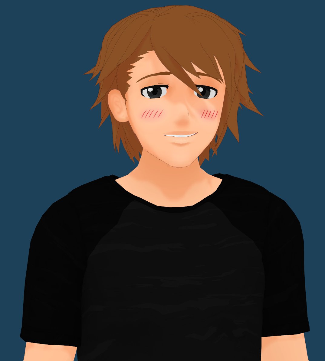 An0fficialLoser's tweet photo. I didn't plan any April Fool's Day pranks or anything, but I did make an older character model of One-Hit-Wonder Boy just for fun last night.

| #b3d #bnpr #unity3d #DestinyFailsUs #HNTL | https://t.co/yAXsBtbcLN