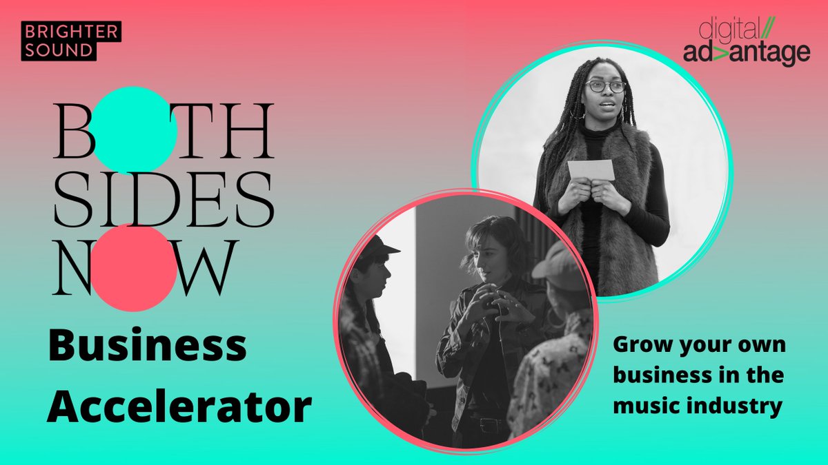 BrighterSound's tweet photo. BUSINESS ACCELERATOR - for women + marginalised genders looking to launch + grow their own businesses in the #MusicIndustry! Deadline 21 Apr

Designed to support people get ideas that will make a difference to the industry off the ground https://t.co/skkQIM1g00 #WomenInMusic https://t.co/KbsGqzvuRV