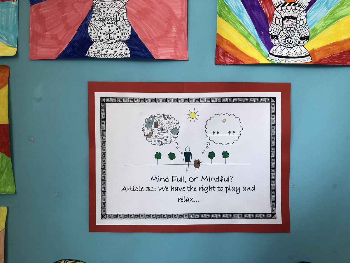 MissMac_CM's tweet photo. Check out these #zentangle bunnies that P6 @LochardilPS created with @JennyScotson . Drawing and colouring are great #regulationstrategies to help us have a #Mindfulnessmoment and quieten our busy π§ brains. @EmotionWorksCIC #bluecog #orangecog https://t.co/2vIZVj1caw