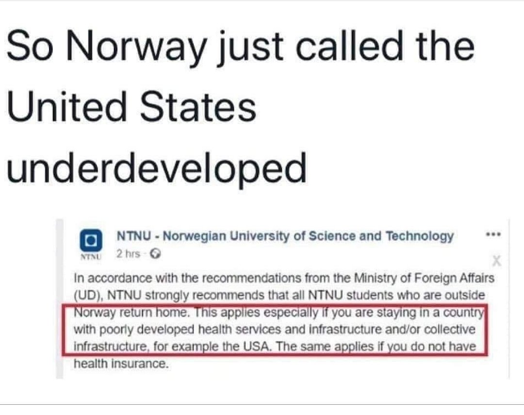 Wow.  Norwegians really are as polite as they say.