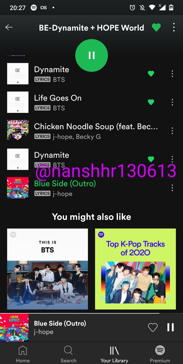 nanshhr130613's tweet photo. @BTSStreamToWin @BTS_twt @jin_i_iin Day 3
Tysm 💜
#StreamBEBTSTW 
@Bluebunnyjungoo https://t.co/IfhX8BBVu5