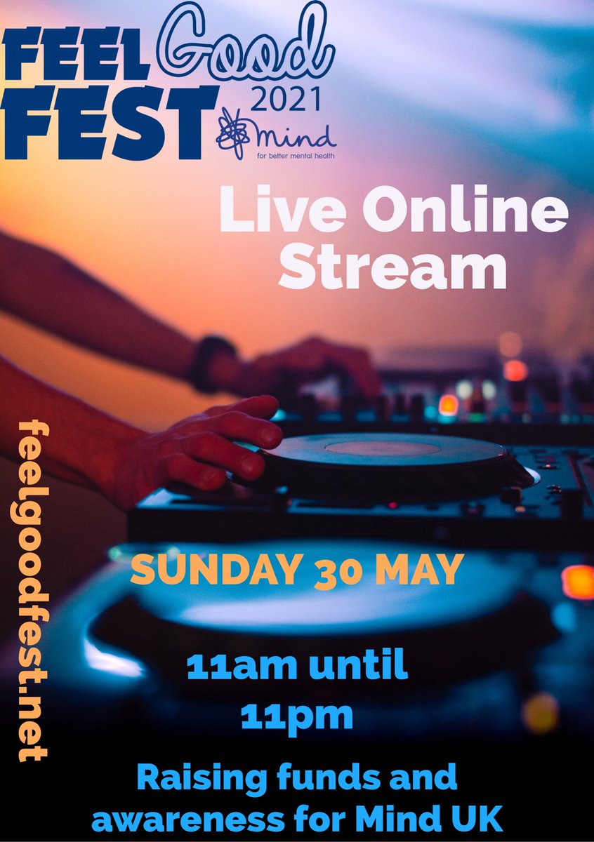 Not long to go! 🕺🏻🎧🕺🏻                          #FeelGoodFest #FGF #mentalhealth #MentalHealthMatters #MentalHealthAwareness #Mind
