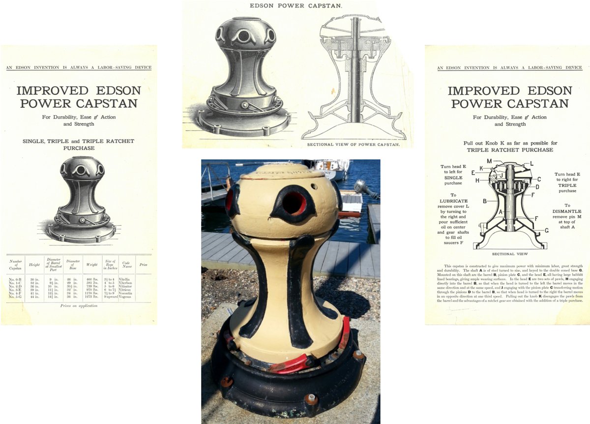 edsonmarine's tweet photo. #TBT - Edson wasn't only on the ships but you could also find Edson equipment on shore.  Here is Edson Capstans that use to secure large vessels at port.
#EdsonMarine #ThrowBackThursday #MakingAdventuresHappen https://t.co/bgSRFm6EvY