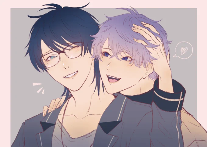 【創作BL】7年前に考えたキャラクター。設定と物語もあるからあとで纏めたい 