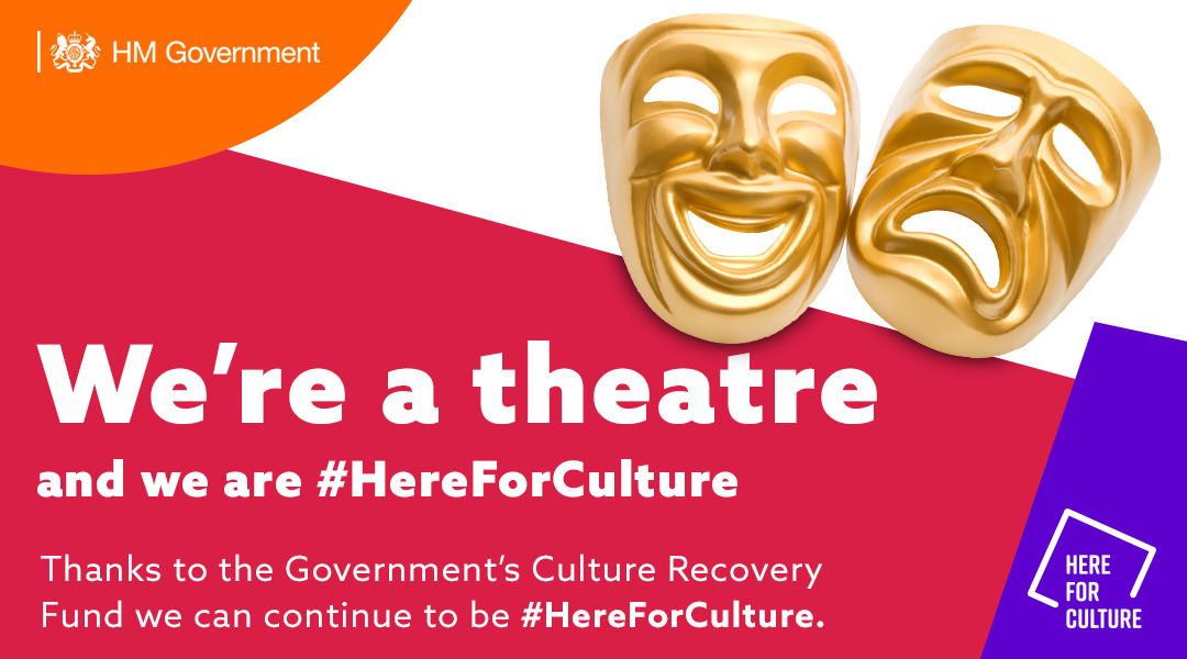 Thank you <a href="/ace_national/">Arts Council England</a> and <a href="/DCMS/">Department for Culture, Media and Sport</a> for granting us the 2nd round of funding as part of CRF, enabling us to rebuild audiences and enhance our programme of work this summer. Statement from our Exec Director available here: bit.ly/39yCIfi #HereForCulture #CultureRecoveryFund